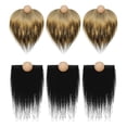 thumbnail image 1 of 6 uds., de gnomo precortadas hechas a mano, bolas de madera sin terminar, suministros para manualidades DIY marrón y negro Yuyangstore Barbas de gnomo, 1 of 8