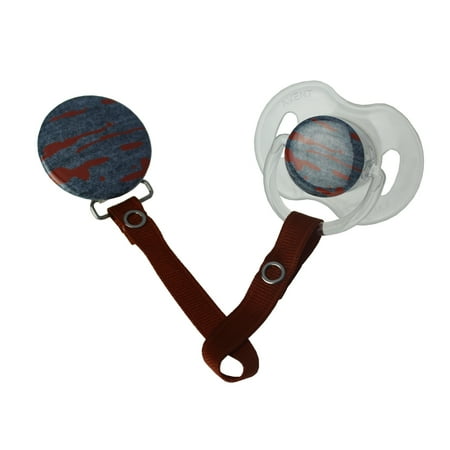 Paint Splash Pacifier & Clip Set