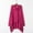 Purple, variant on VISALY Hoodies Pullover Drawstring Sweatshirt Women's Solid Color Irregular Loose Pocket Sweatshirt Oversized Sweatshirt Lightweight Pullover for Women Dressy Sweaters for Women Black L