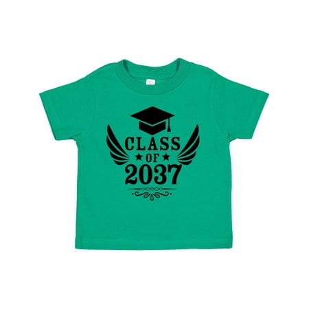 

Inktastic Class of 2037 with Graduation Cap and Wings Gift Toddler Boy or Toddler Girl T-Shirt