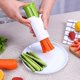 thumbnail image 4 of Cortador de zanahorias, cortador de patatas, herramientas creativas de cocina, cortador de frutas y verduras, dispensador de frutas, 4 of 5