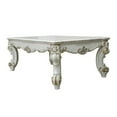 thumbnail image 6 of Classic Antique Pearl Coffee Table With Intricate Leg Scrolls - Adds Warmth To Decor Room, 6 of 6