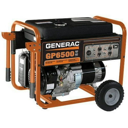Generac 5976- 6500-Watt Gasoline Powered Portable Generator, 49/CSA