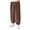 Brown, variant on Plebaso Boys Girls Baggy Jogger Sweatpants Elastic Waist Casual Trousers Corduroy Pants with Pockets for Kids