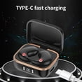 thumbnail image 4 of ¡Oferta Exclusiva!, Auriculares inalámbricos Bluetooth 5.3, intrauditivos, ligeros, micrófono incorporado, sonido envolvente IPX4, con estuche de carga Akmoler, 4 of 9