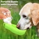 thumbnail image 5 of Botella de agua para perros Botella de agua de viaje para mascotas con soporte para tazón plegable Bandeja para taza de bebida Accesorio de soporte Perro Gato Botella de viaje para bebida Tazón Sincero  Hogar, 5 of 7