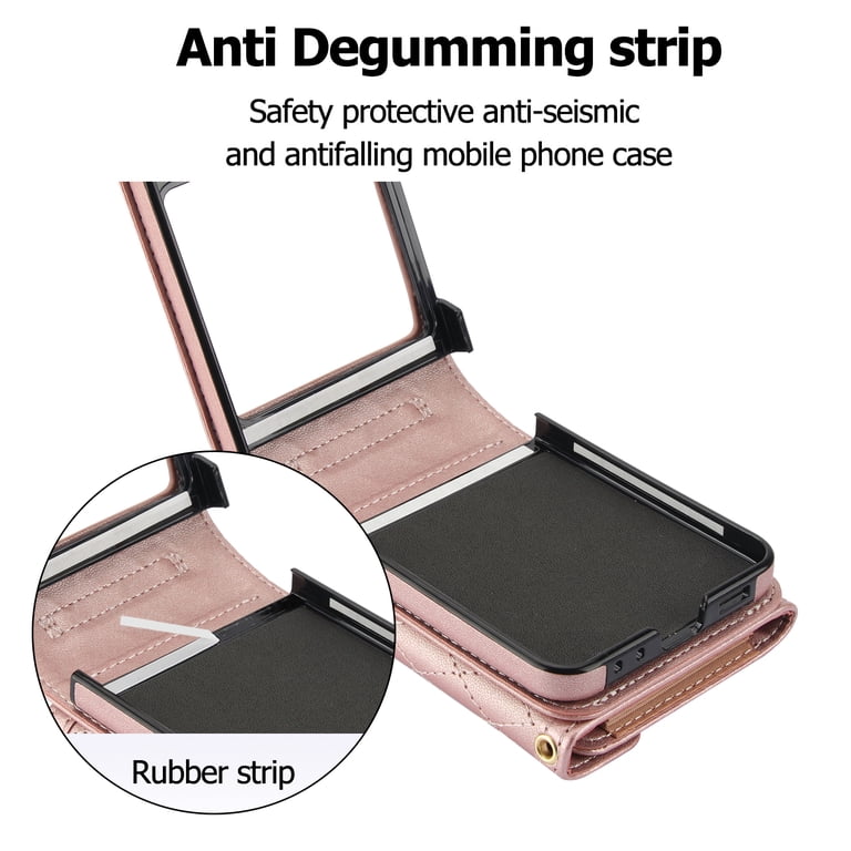 Crossbody Strap + Wristband Phone Case for Motorola Razr 60