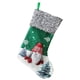 thumbnail image 2 of Fiudx Juego de Medias Navideñas de 3 Piezas con Diseños Festivos de Papá Noel y Muñeco de Nieve, de Tela No Tejida, para Decorar Chimeneas y Árboles, Ideal para Decorar La Familia., 2 of 3