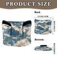thumbnail image 2 of Haosy Auspicious Cloud Porcelain Golf Mallet Putter Cover Strong Magnetic Leather Golf Club Headcover Closure, 2 of 7