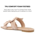 thumbnail image 4 of Journee Collection Womens Ireanna Tru Comfort Foam Slip On Slide Flat Sandals, 4 of 6