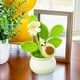 thumbnail image 3 of Maceta de simulación de ganchillo | Mini decoración de coche de flores de lana | Planta artificial en maceta | Sin mantenimiento | Adorno de mesa de interior | Oficina Boda en Casa | 1 pieza de, 3 of 5