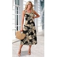 thumbnail image 5 of Wiholl Summer Dresses for Women Flowy Casual Midi Dress Beach Vacation Sundresses with Pockets, 5 of 9
