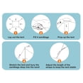 thumbnail image 4 of Refugio solar Bestset Beach Tent 3 x 3 m UPF50+ a prueba de viento, 4 of 8