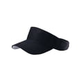 thumbnail image 1 of SPORTS PRO STYLE HEAVY COTTON TWILL VISOR, Black, 1 of 1