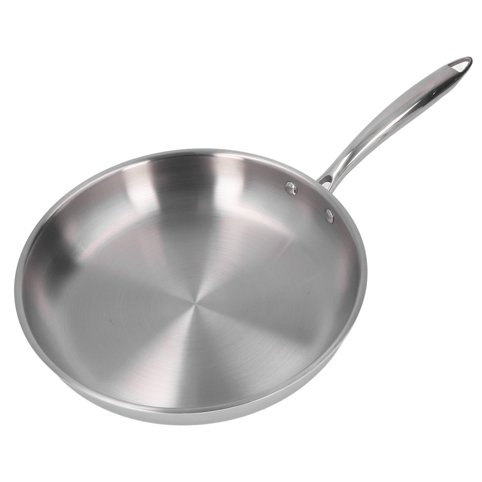 Frying Skillet, Sturdy Construction Stainless Steel Stainless Steel