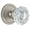 Satin Nickel, variant on Grandeur 809821 Circulaire Solid Brass Rose Passage Door Knob Set - Brass