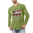 thumbnail image 1 of Blusas y camisas de manga larga con cuello redondo para hombre, ropa deportiva para el hogar, pijamas, camisetas de color liso, blusa deportiva para hombre, poliéster, 1 of 5