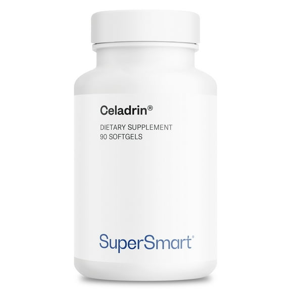 SuperSmart Celadrin 1050mg per Day (Patented) - Esterified Carbon Fatty Acids Supplement | Non-GMO & Gluten Free - 90 softgel Capsules