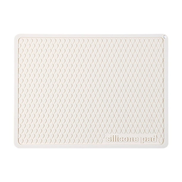Bandeja para fregadero, almohadilla seca de silicona, tapete para secar platos, fácil de limpiar, almohadilla absorbente para café, para comedor,