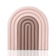 thumbnail image 1 of Posavasos aislantes en forma de arcoíris, alfombrillas para botellas, reutilizables, resistentes al calor, gruesas, antiescaldado, mantel, accesorios de cocina, rosa Inevent HA010139-01, 1 of 7