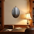thumbnail image 4 of Canvas Wall Art Soundproof Sound Proof Padding Sound Dampening Acoustical Treatment Oval Framed Canvas Prints Vintage Wall Hanging Decor for Home Decorations 8.6"x11.4", 4 of 7