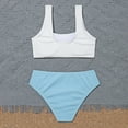 thumbnail image 2 of GYRATEDREAM Big Girls Tank Bikini Set 2-Pieces Swimsuit Bathing Suit Beachwear,7-14T, 2 of 5