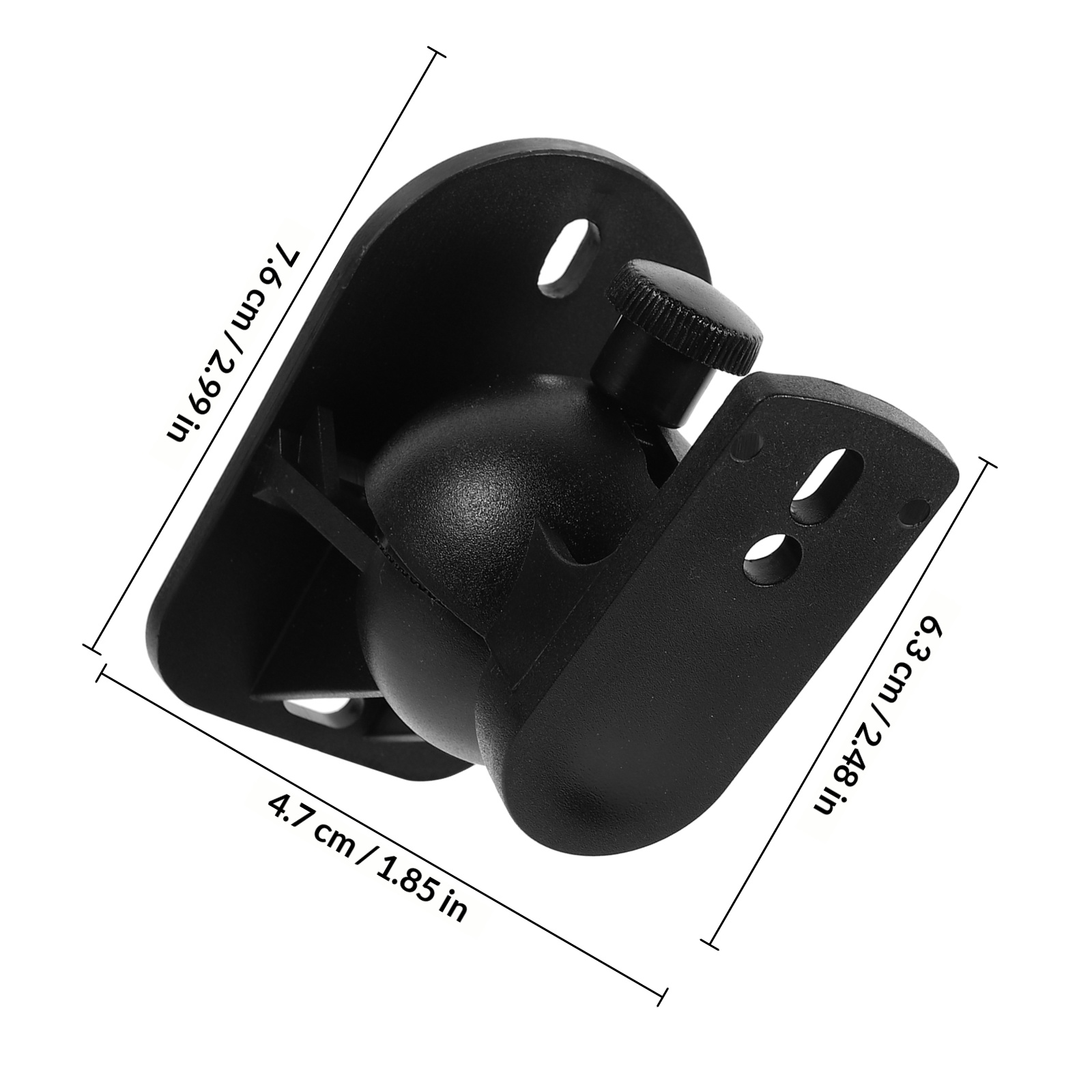 FOMIYES 6 Sets Adjustable Speaker Wall Mount Brackets – picture 8