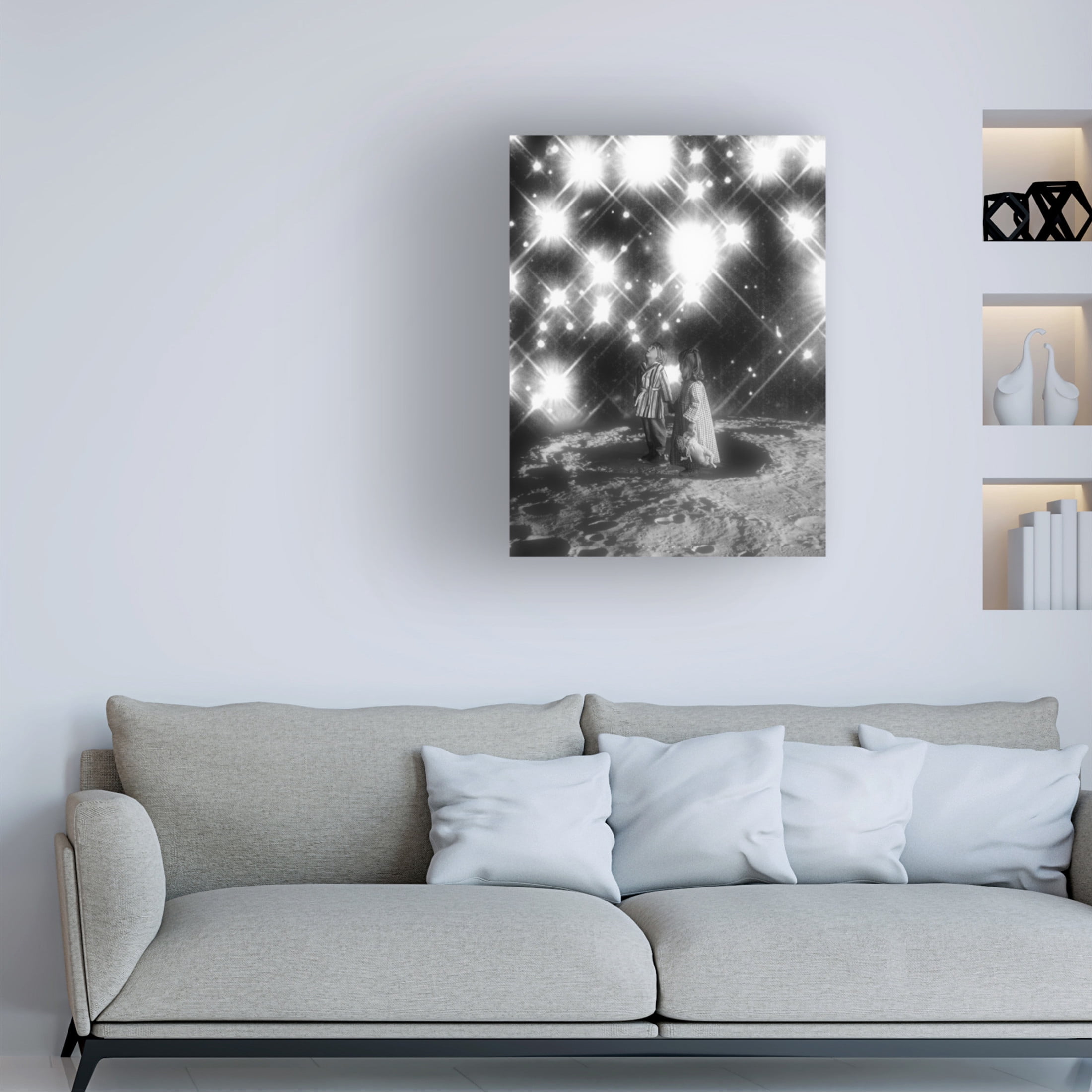 Trademark Fine Art spacerocket art 542 Canvas Wall Art