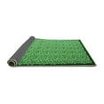 thumbnail image 2 of Ahgly Company Indoor Square Abstract Emerald Green Contemporary Area Rugs, 3' Square, 2 of 4