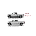 thumbnail image 3 of Driver Left Side Rear Door Window Door Glass Compatible with Dodge Ram Pickup 1500 4 Door Quad Cab 2009-2018 Models & 1500 Classic 4 Door Quad Cab 2019-2024 Models, 3 of 6
