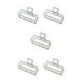 thumbnail image 1 of maskred Pinces à Griffes Mode Grand Style Simple Pratique Style Simple Robuste Accessoires Exquis Barrettes pour Femmes Blanc/rectangle 5Ensemble, 1 of 6