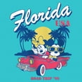 thumbnail image 2 of Girl's Mickey & Friends Florida Road Trip Graphic Tee Tahiti Blue Large, 2 of 4