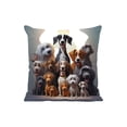 thumbnail image 2 of Cute Animal Print Pillow Covers 18x18 Inch Set for Sofa, Bed, or Living Room Decor, 2 of 6