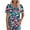 Rose Chaud, variante sur Amzcrzy Hauts pour Femmes Hauts d'Été pour Femmes T-shirt à Manches Courtes Imprimé Col Rond Printemps/été pour Femmes Hauts à Manches Courtes pour Femmes Hauts de Sortie pour Femmes