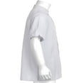 thumbnail image 3 of PENGXIANG Mens Lin Manches Courtes Été Solide Chemises Décontracté en Vrac Robe Soft Tops Tee Blue M, 3 of 7