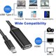 thumbnail image 5 of Adaptador USB C a HDMI, adaptador 4k tipo C a HDMI (compatible con Thunderbolt 3) con salida de audio y vídeo para Macbook Pro 2019/2018/2017, Note 9/s9/note 8/s, 5 of 5