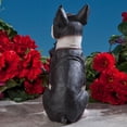 thumbnail image 5 of Bits and Pieces Boston Terrier Solar Lantern Statue LED Resin Dog Sculpture, 5 of 8