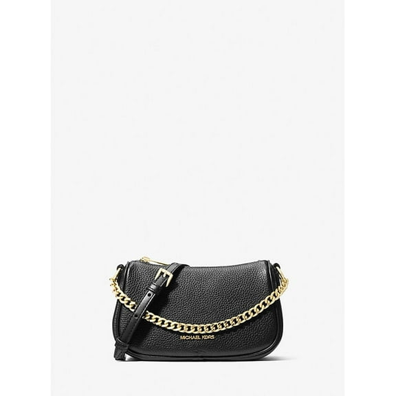 Michael Kors Carmela Small Pebbled Leather Convertible Crossbody Bag