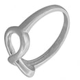 thumbnail image 2 of 925 Sterling Silver Polished Classic Infinity Ring Band - Size 6, 2 of 3