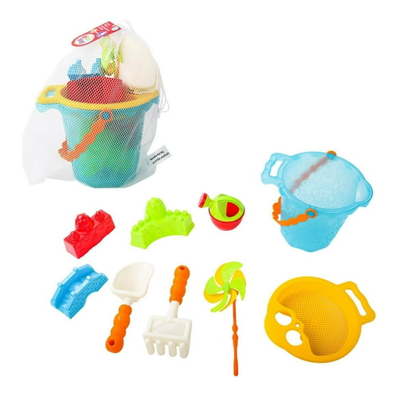 PLAYDAY SAND BEACH BUCKET 9PCS