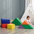 thumbnail image 2 of Qaba 7 Piece Soft Play Foam Climbing Blocks for Toddlers 1-3 Years, 2 of 10