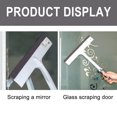thumbnail image 6 of Vxdvou Shower Squeegee for Glass Door, Tile, and Mirrors – Ergonomic Rubber Handle, Streak-Free Cleaning for Bathrooms, Windows, and Kitchen Surfaces, 6 of 9