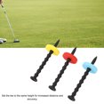 thumbnail image 4 of Tee  Ball Tee Abs  Tee Professional  Tee Plastic  Tee 2 Sets  Tee Holder ABS Long Ball Base Set Kit With Colorful Discs For Outdoor Sports, 4 of 8