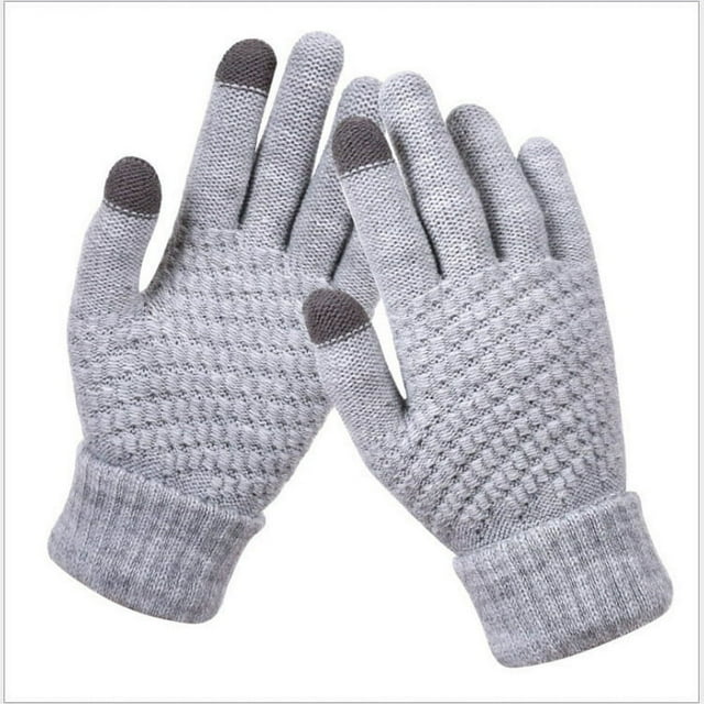 1 Paire de Gants d'Hiver pour Femmes Gants à Écran Tactile Gants Thermiques Gants Chauds pour Temps Froid Costume pour Course Conduite Cyclisme Travail Randonnée Ski