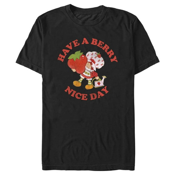 Men's Strawberry Shortcake Have a Berry Nice Day Graphic T-Shirt