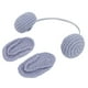 thumbnail image 4 of Zapatilla para bebé, conjunto de auriculares, accesorios de fotografía, accesorios de fotografía de lana tejida para recién nacidos, gris, 4 of 5