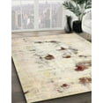 thumbnail image 3 of Ahgly Company Machine Washable Indoor Rectangle Abstract Camel Brown Area Rugs, 3' x 5', 3 of 7
