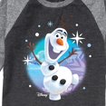 thumbnail image 3 of Frozen 2 - This Snowman Can - Toddler And Youth Raglan Graphic T-Shirt, 3 of 4
