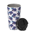 thumbnail image 2 of Daiia Boho elephant Printed Stainless Steel Tumbler with Lid and Straw, Double Wall Vacuum Insulated Coffee Tumbler Travel Coffee Mug with Leak Proof Lid, 2 of 8