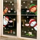 thumbnail image 3 of Pegatinas de copos de nieve navideños para ventanas de vidrio, calcomanías navideñas, decoraciones navideñas, calcomanías de renos de Papá Noel y copos de nieve para fiestas, pegatinas estáticas, 3 of 4